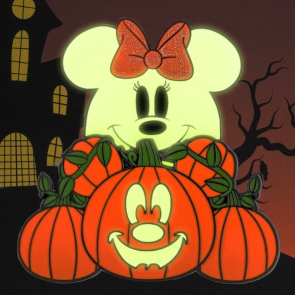 Loungefly Disney Mickey-O-Lantern Mini Backpack w/Wallet and Collector’s PIN main image 9